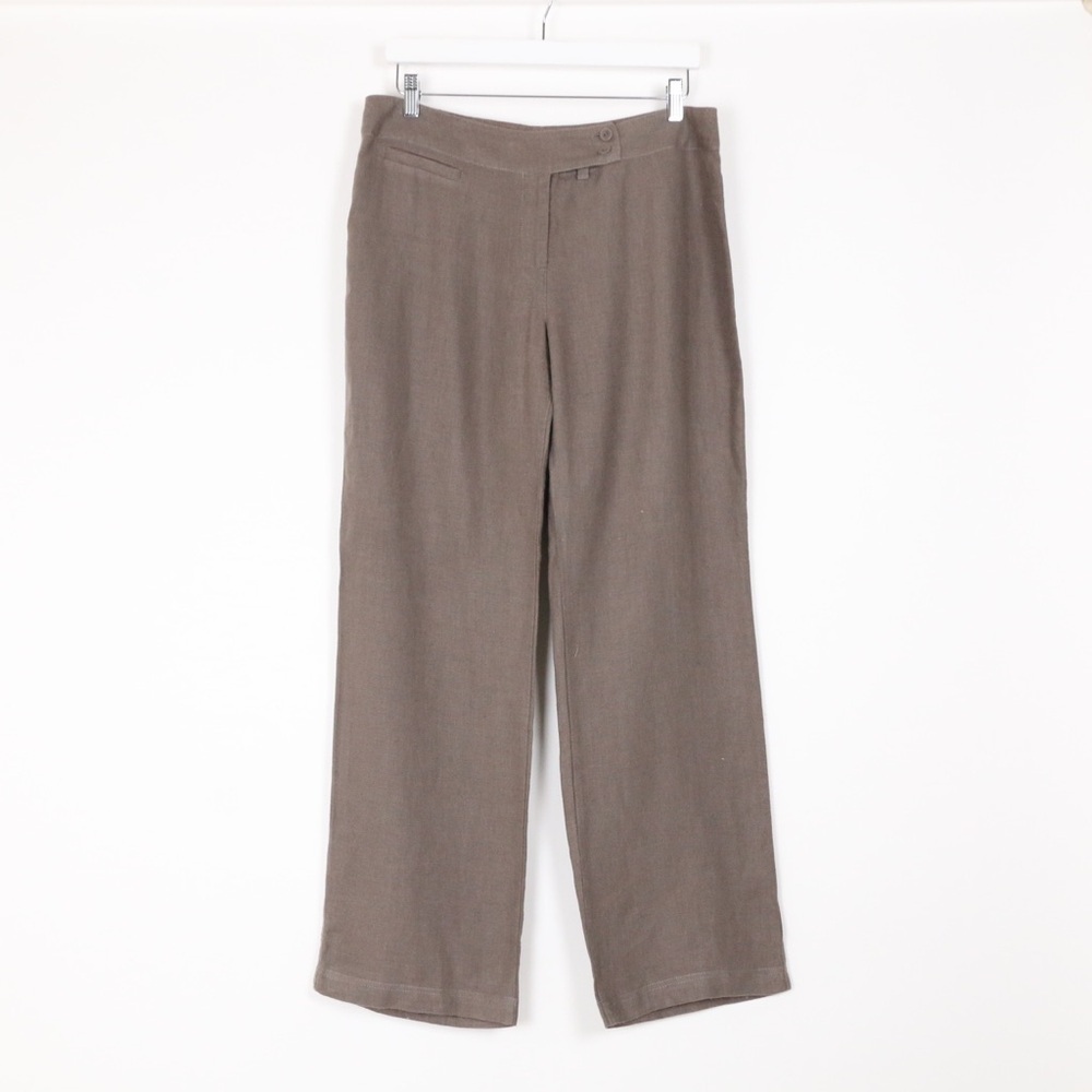 Eileen Fisher Linen Trouser Pants